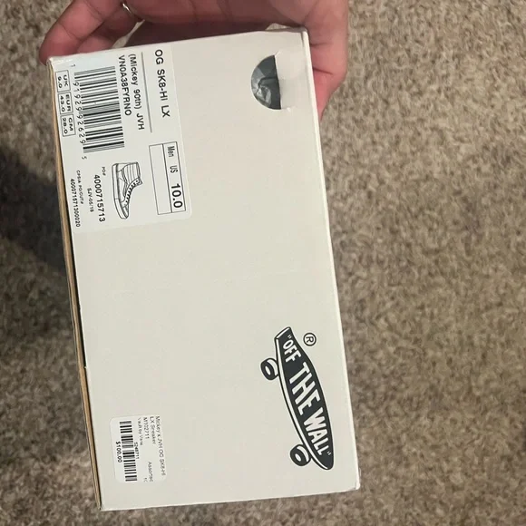 Vans x Disney Mickey Mouse Limited Edition – Size 10 – NEW